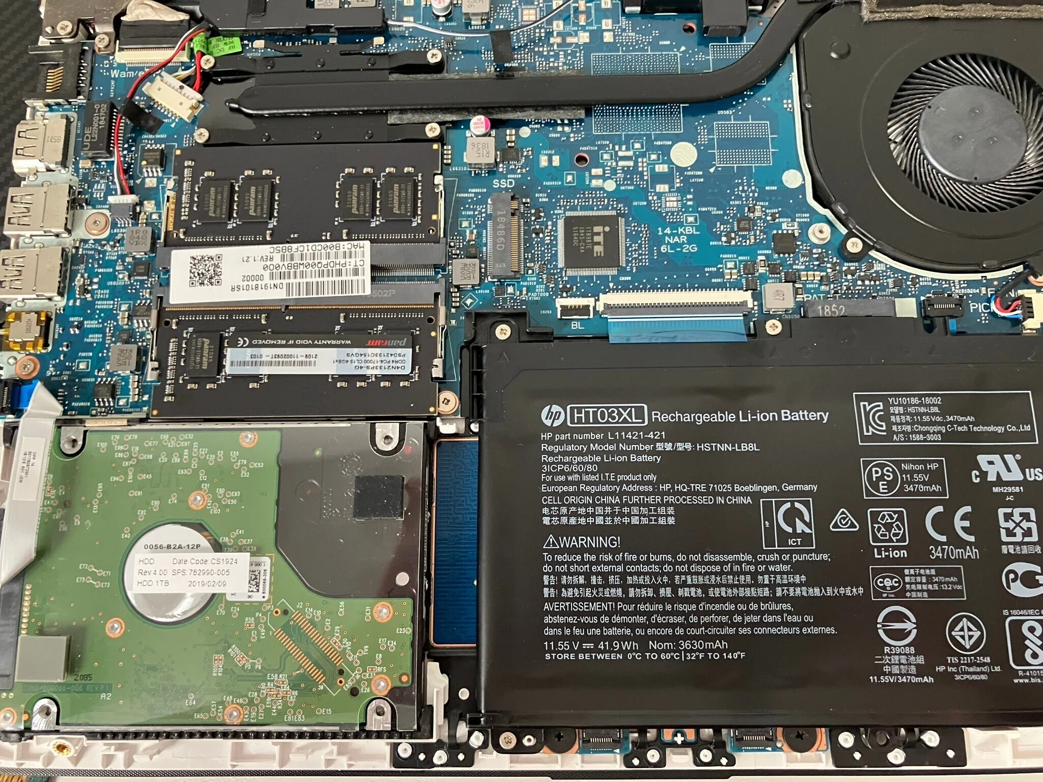 ノートパソコンのHDDをSSDに交換した話。｜北海道Nyamazaki札幌（在宅）