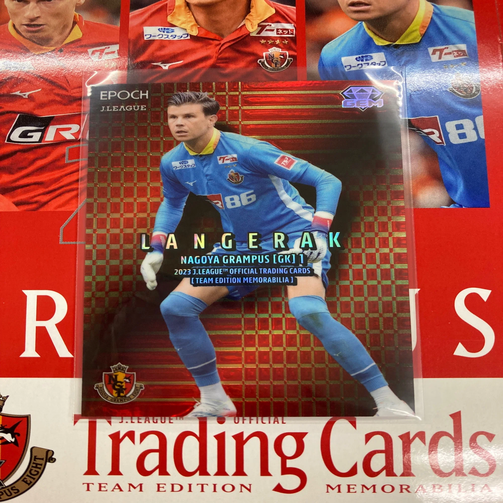 2024 Topps Jリーグ Langerak 25枚限定 サイン 名古屋グランパス とどめ