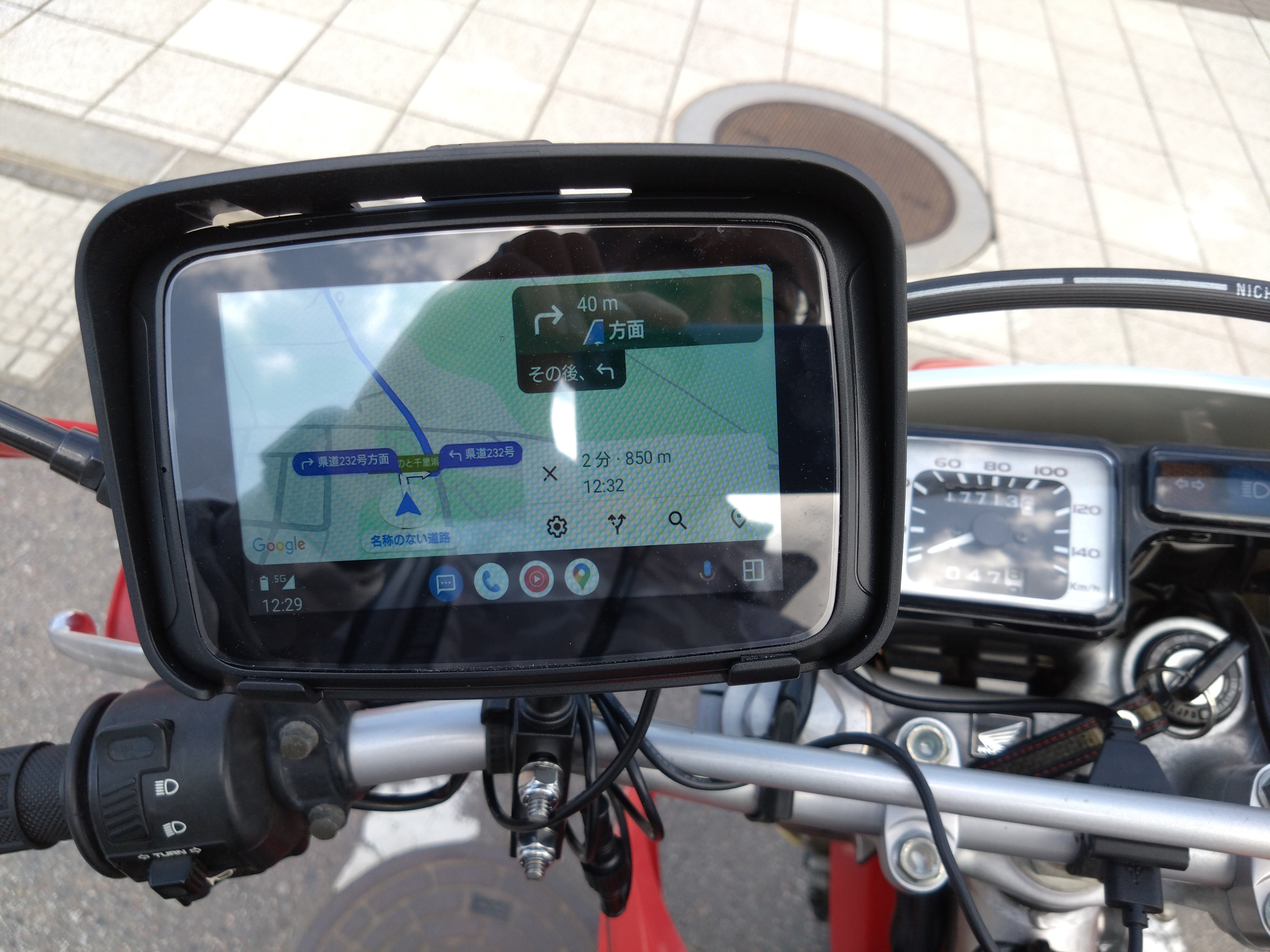 バイク用のディスプレイオーディオを使ってみる｜unique(一意)に