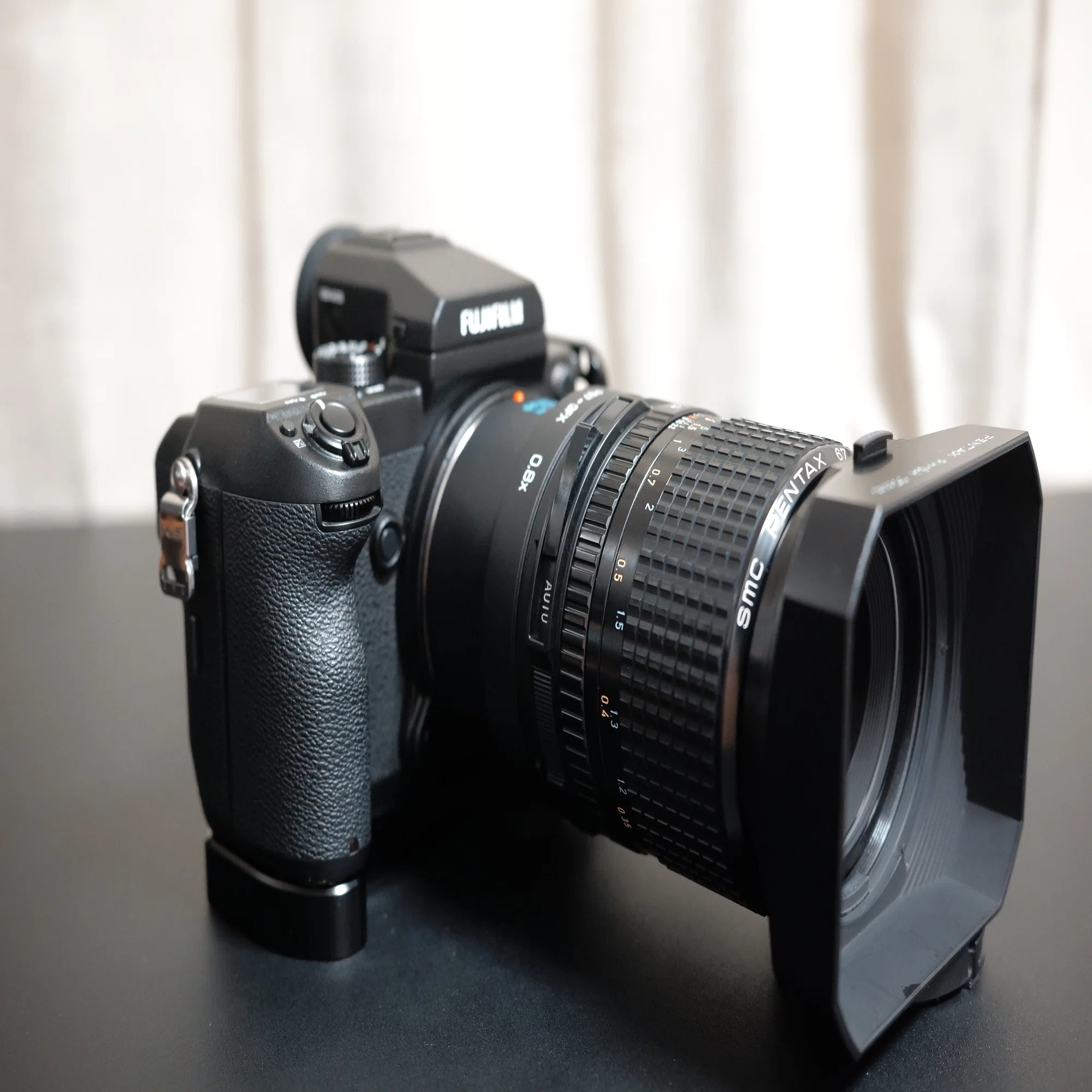 レビュー】PENTAX SMC 67 55mm F4をGFXとフォーカルレデューサーで使う 