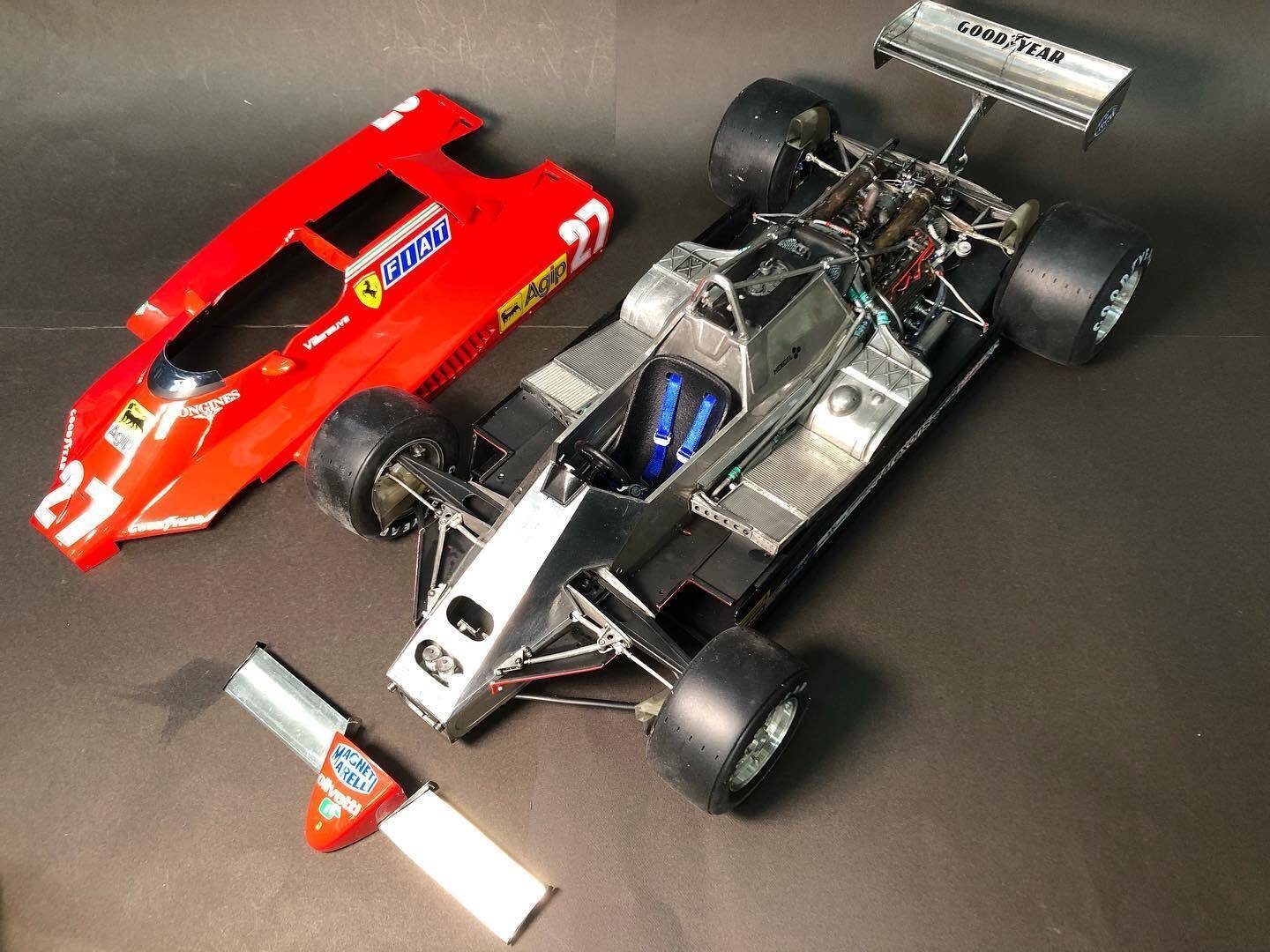1／12サイズ フェラーリ126C2 ベルギーGP 予選バージョン｜Finisher's