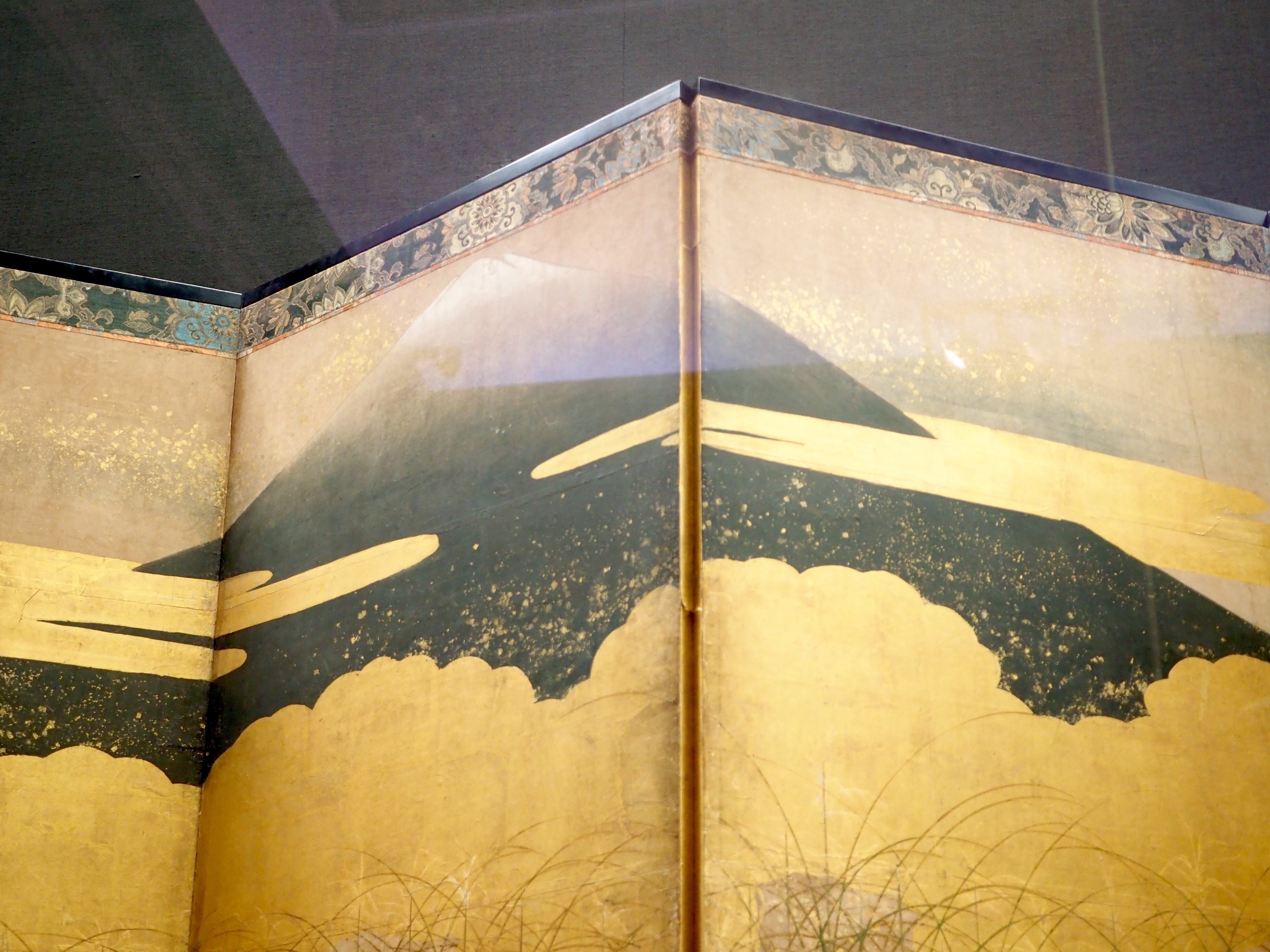 【本物保証❗】【不世出の逸品❗】江戸時代前期　寛文元年　藍九谷　白富士山文様　皿 niponica NO.13