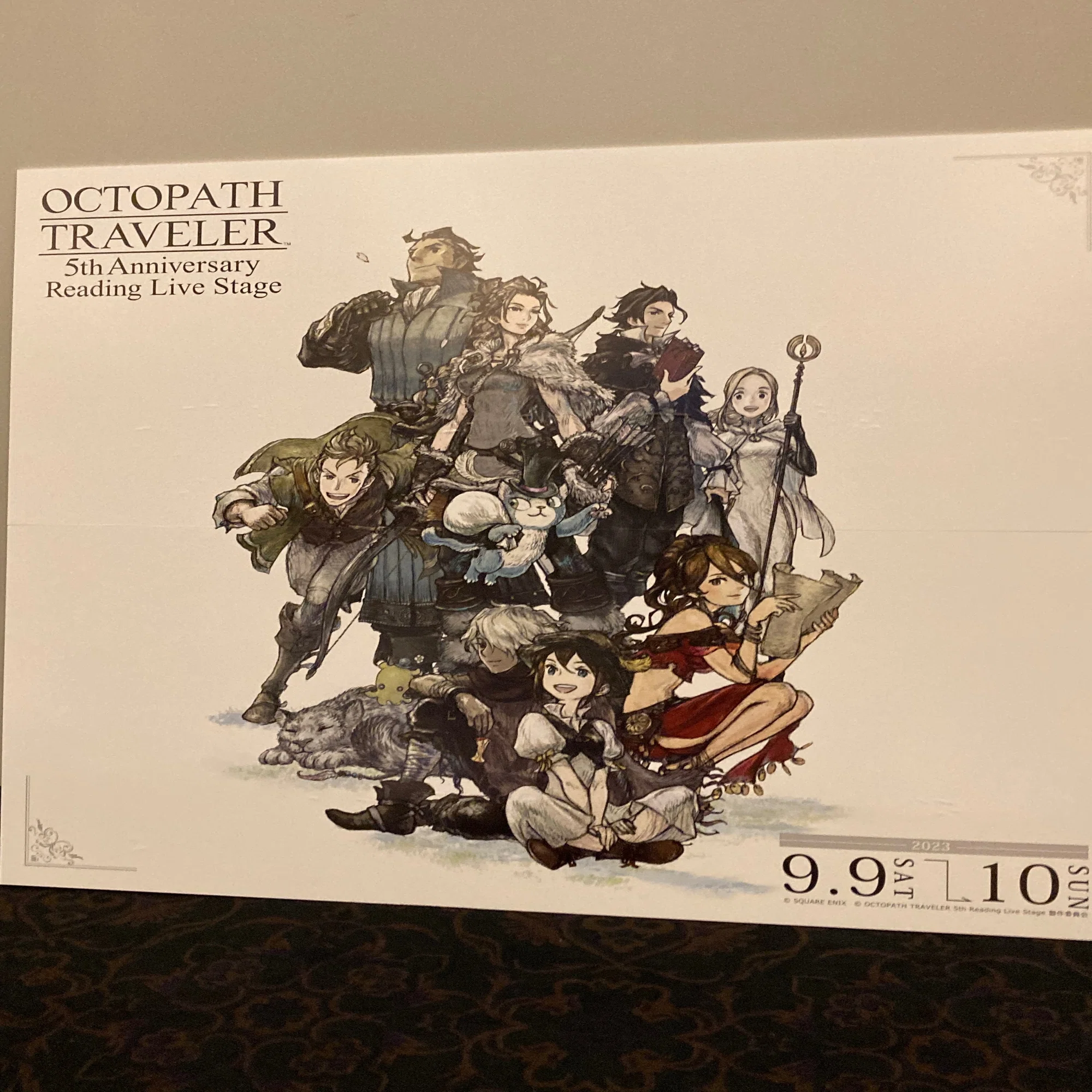 Octopath Traveler 5th Anniversary Reading Play.｜ちばな