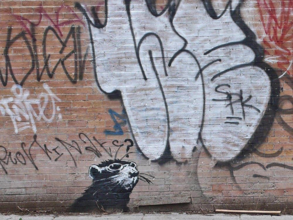 POP アメコミ 現代 アート スプレー バンクシー LOVE カラフル 転写