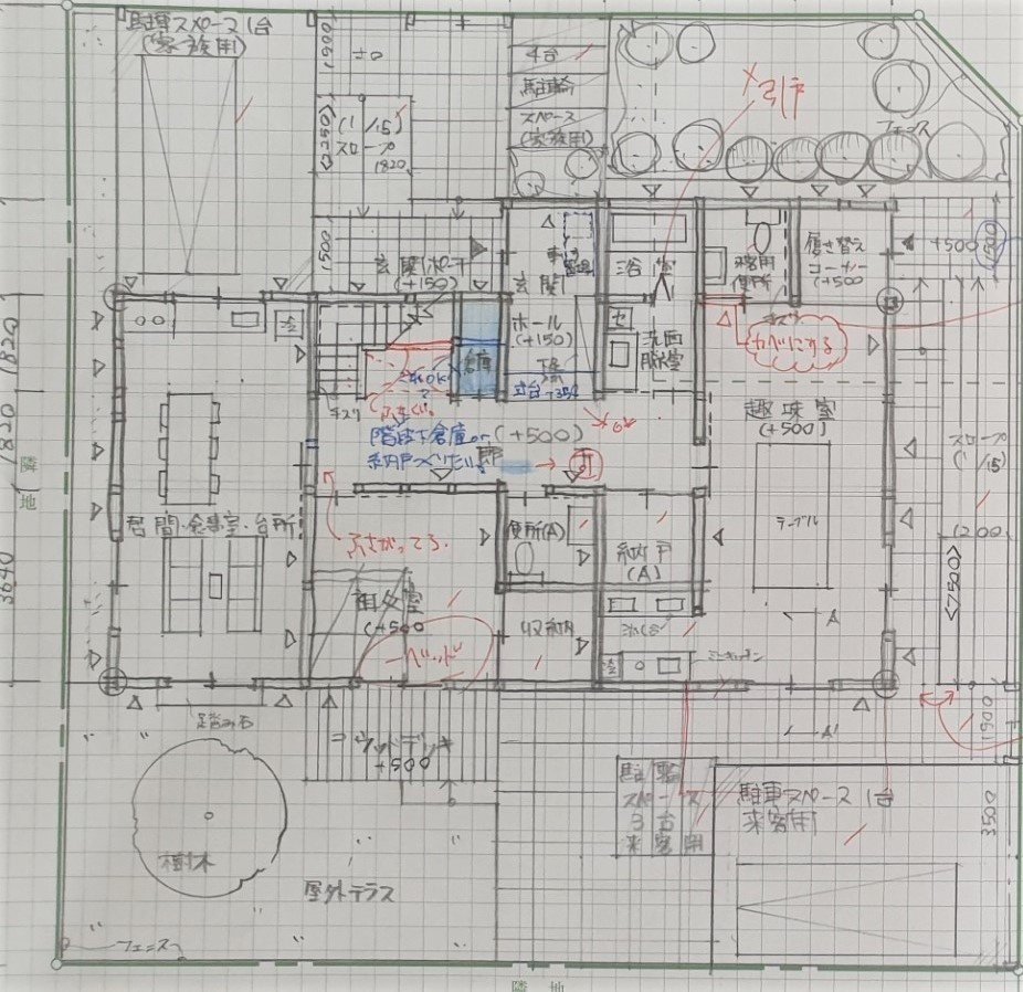 フリーハンドで描く！【1級、2級建築士製図試験】｜建築士製図試験