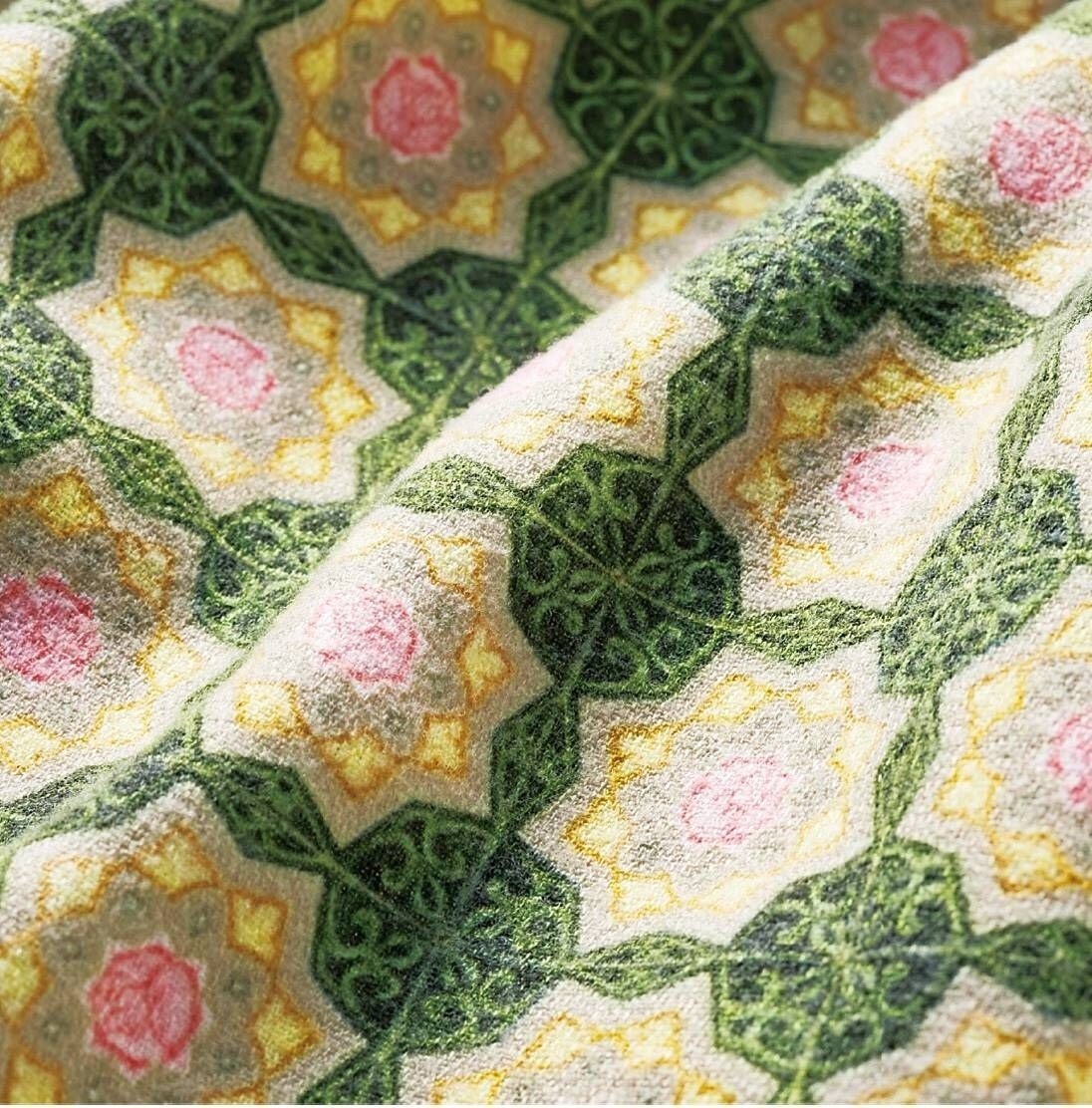 ヴィンテージ 菊柄 和製マジョリカタイル 和製マジョリカタイル―憧れの