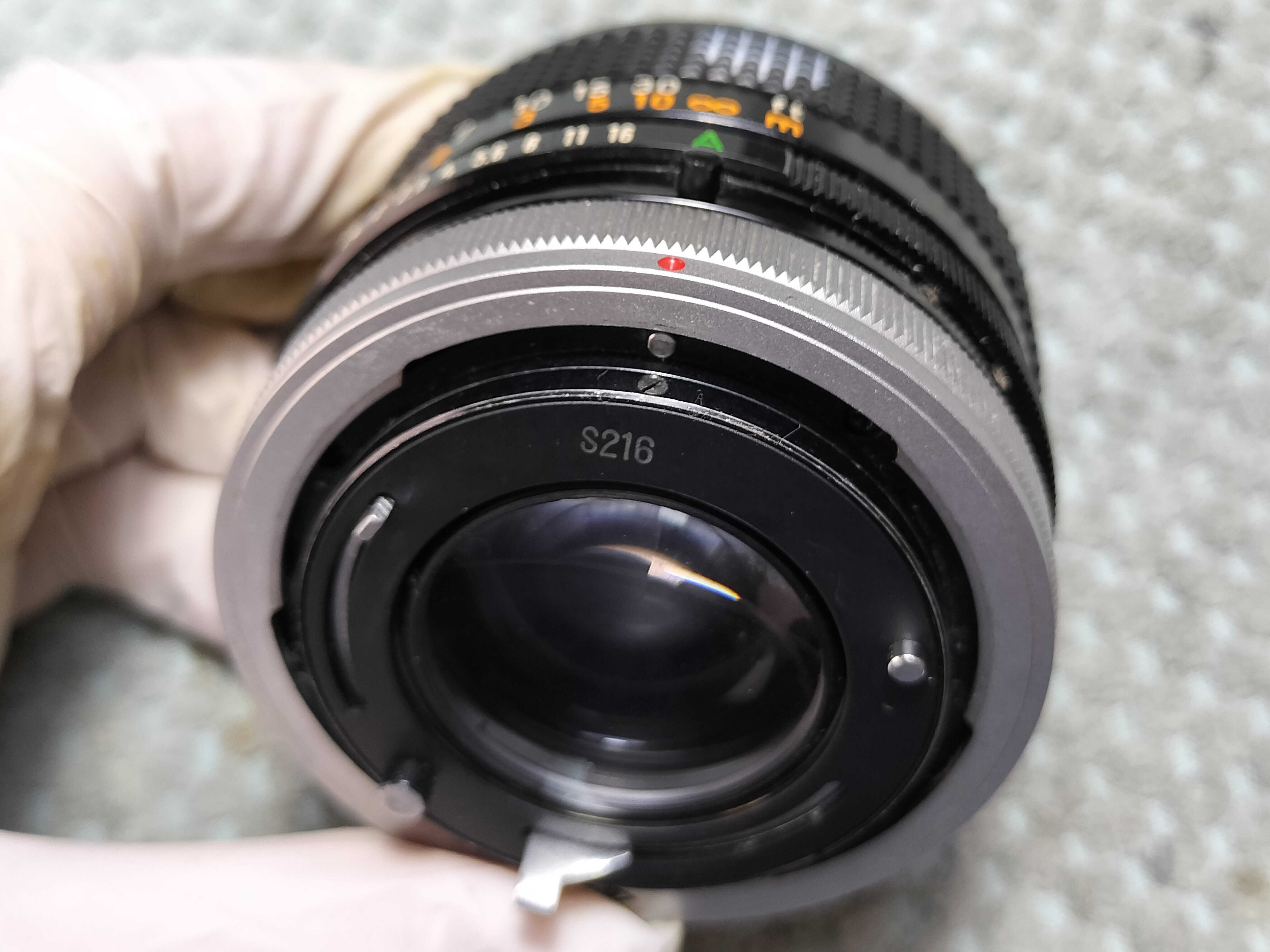 キャノン 旧FDレンズの分解 Canon FD 50mm F/1.4 SSC｜フィルムカメラ修理のアクアカメラ