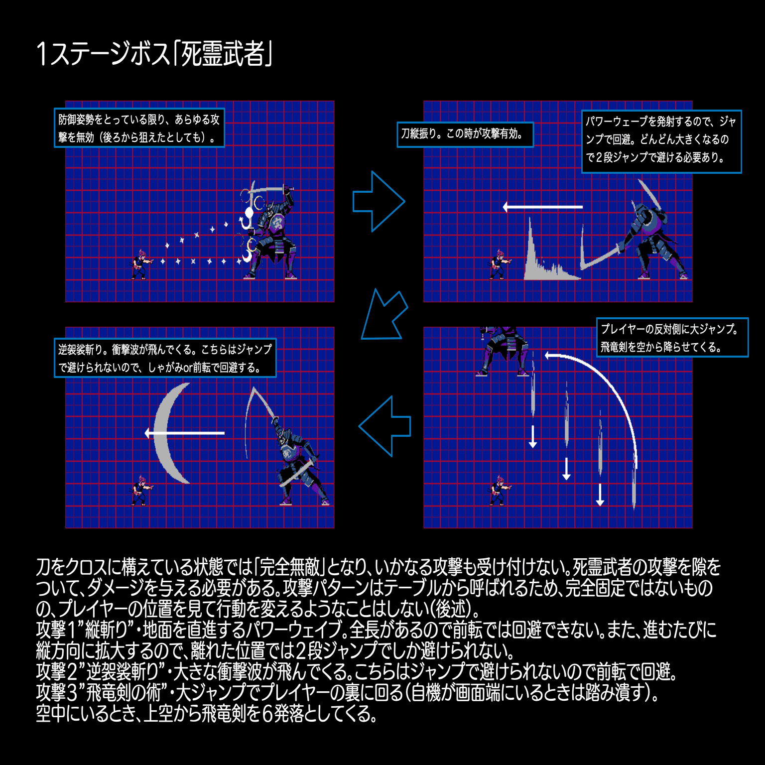 ボス]1-4死霊武者｜picopico256