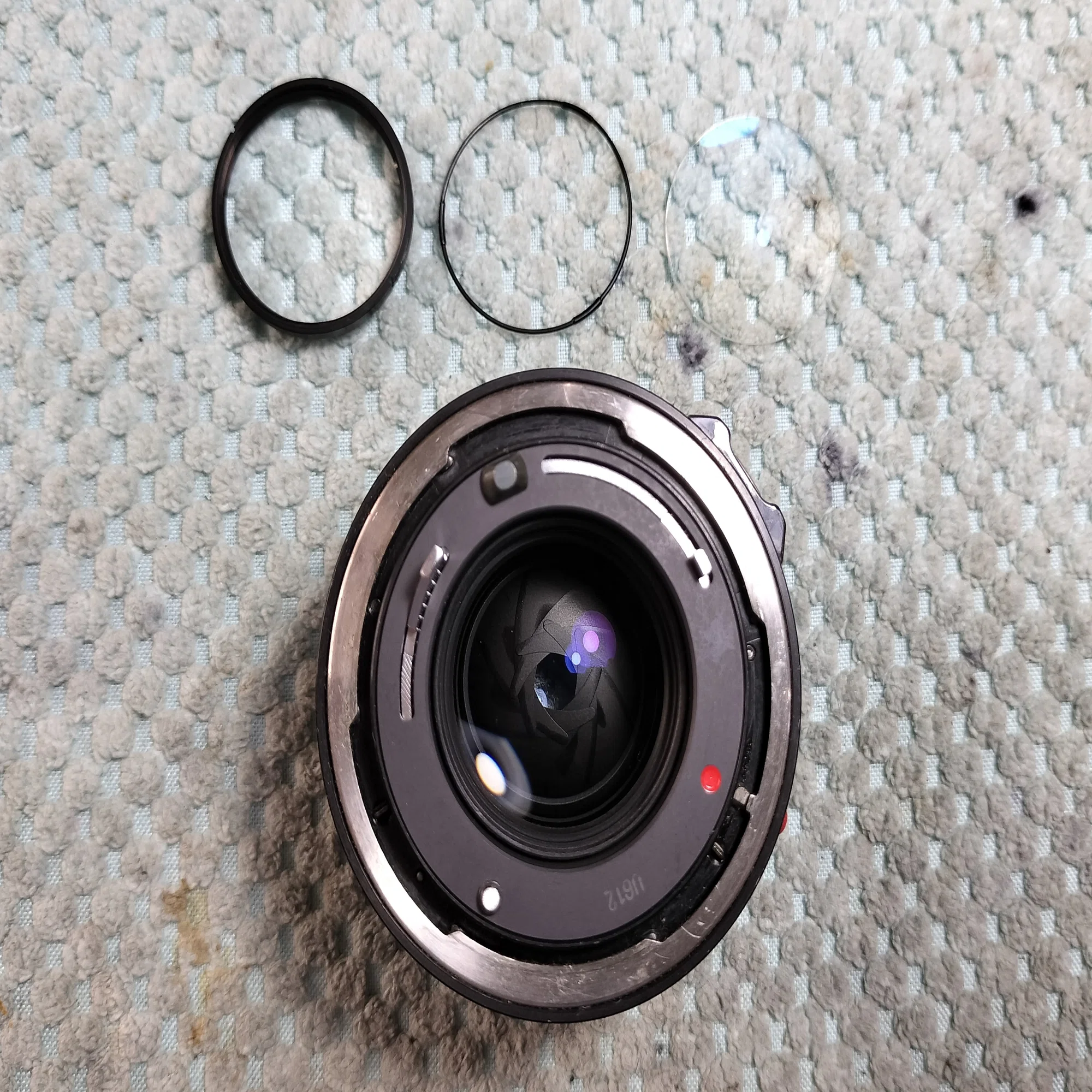 Canon New FD 50mm F/1.4の分解｜フィルムカメラ修理のアクアカメラ