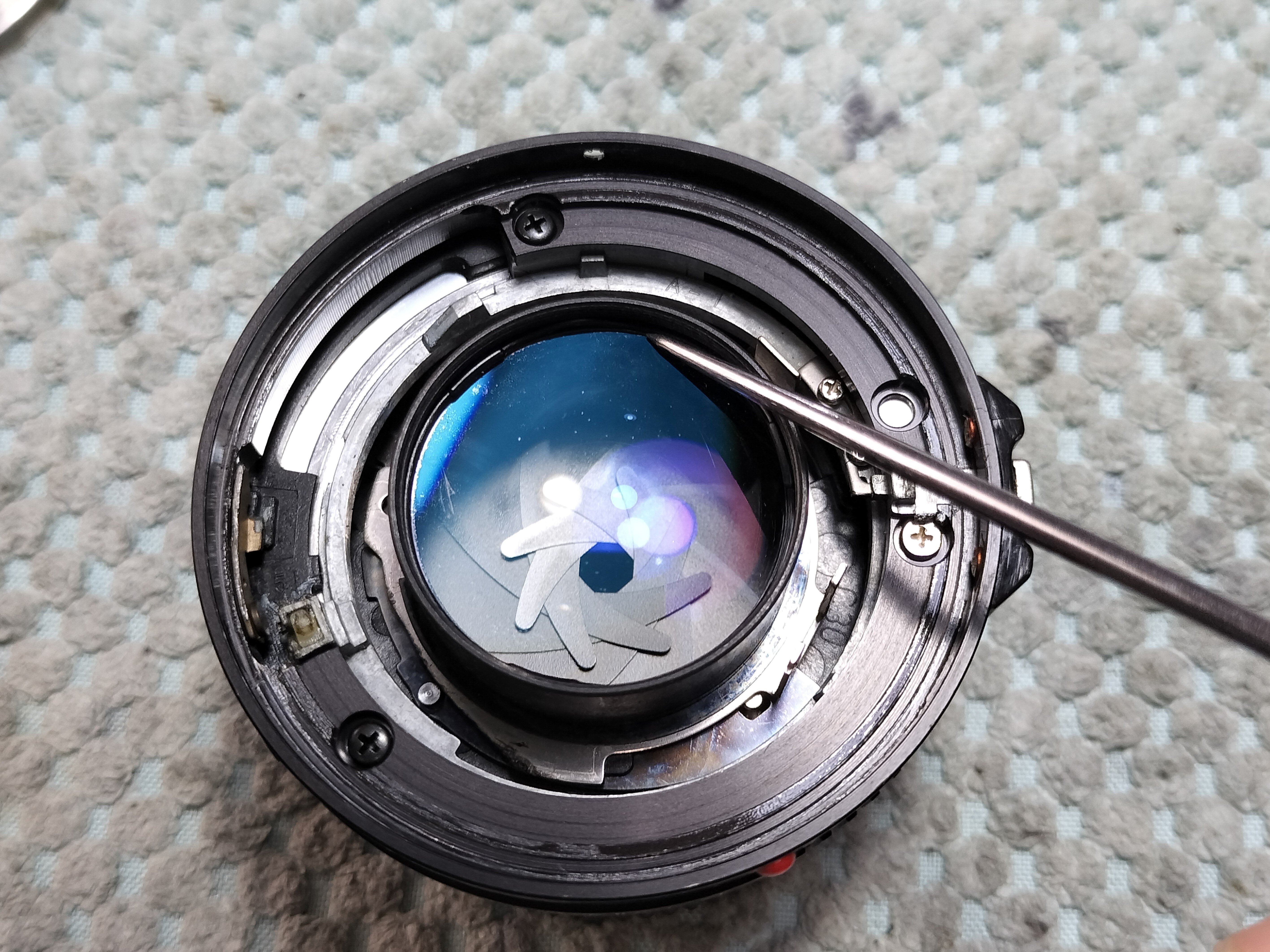 Canon New FD 50mm F/1.4の分解|フィルムカメラ修理のアクアカメラ Canon New FD 50mm F/1.4の分解|フィルムカメラ修理のアクアカメラ