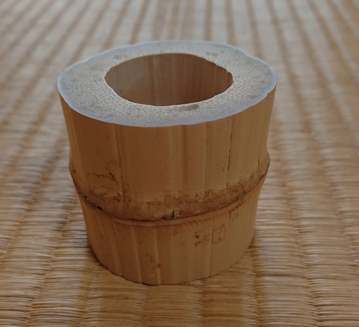 茶道(玉川遠州流)～竹の蓋置～伝書に記載がない細かいとこ｜SEPTEMBER_