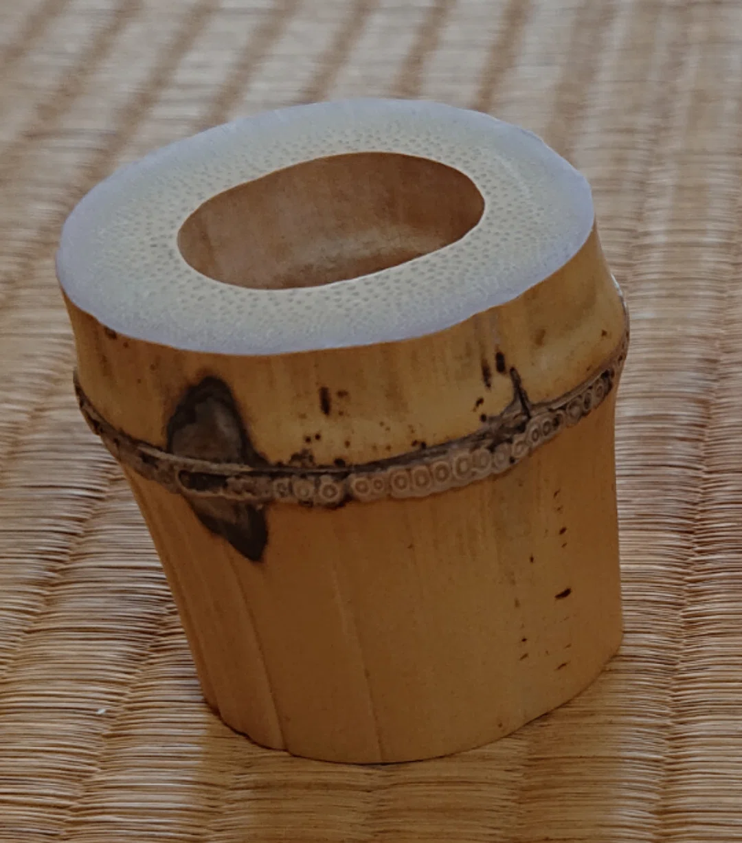茶道(玉川遠州流)～竹の蓋置～伝書に記載がない細かいとこ｜SEPTEMBER_
