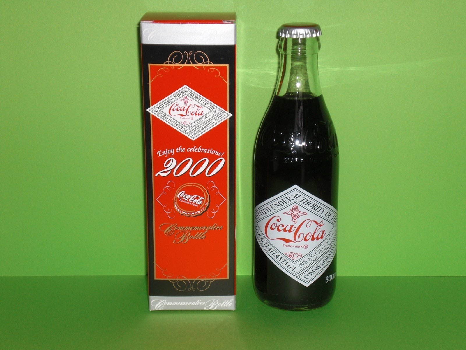 コカ・コーラ 2000年 ミレニアム 記念ボトル｜ガラクタコレクター