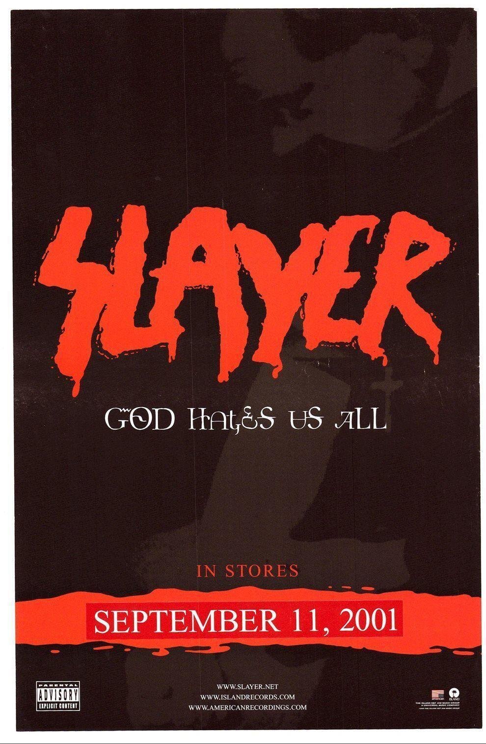私的血肉作品 Vol.1 SLAYER 『God Hates Us All』｜YU-TO