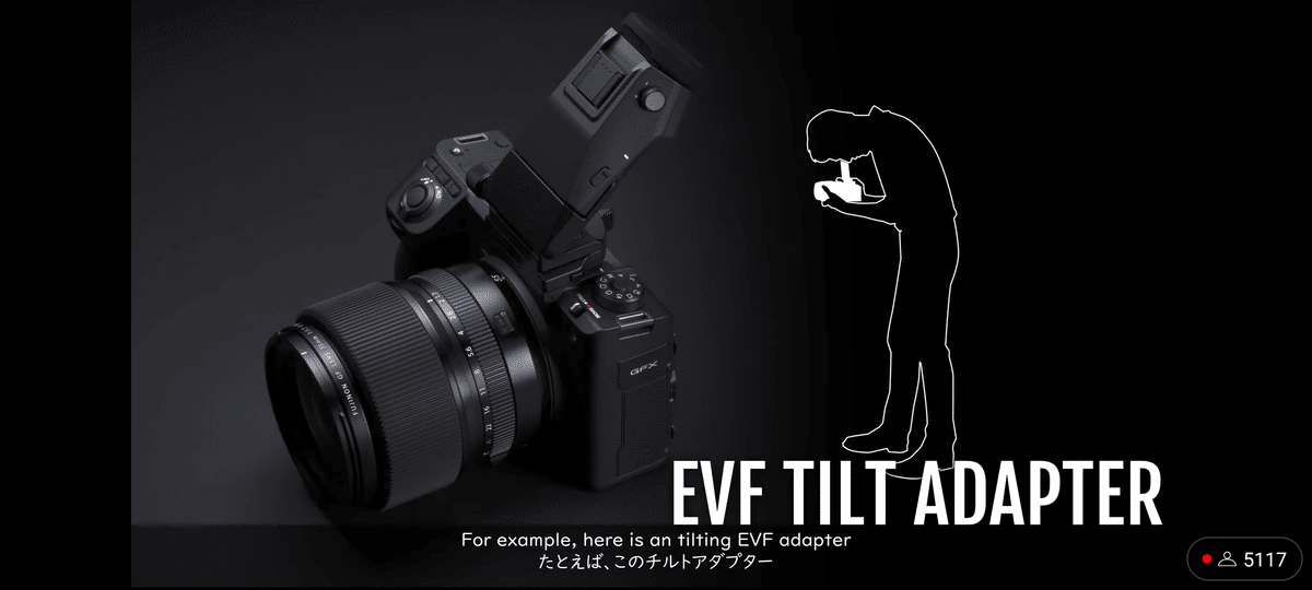 レビュー】GFXでウエストレベルファインダーを使う EVF-TL1 レビュー】GFXでウエストレベルファインダーを使う EVF-TL1
