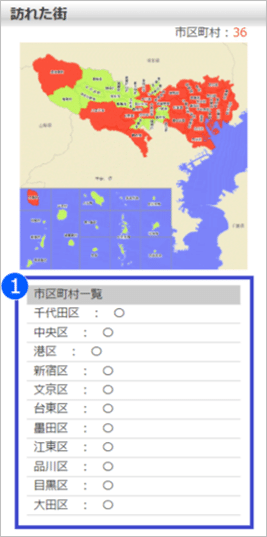 8.訪れた街が一目でわかるライフログ｜ゼンリン地図ナビ-ゼンリン住宅