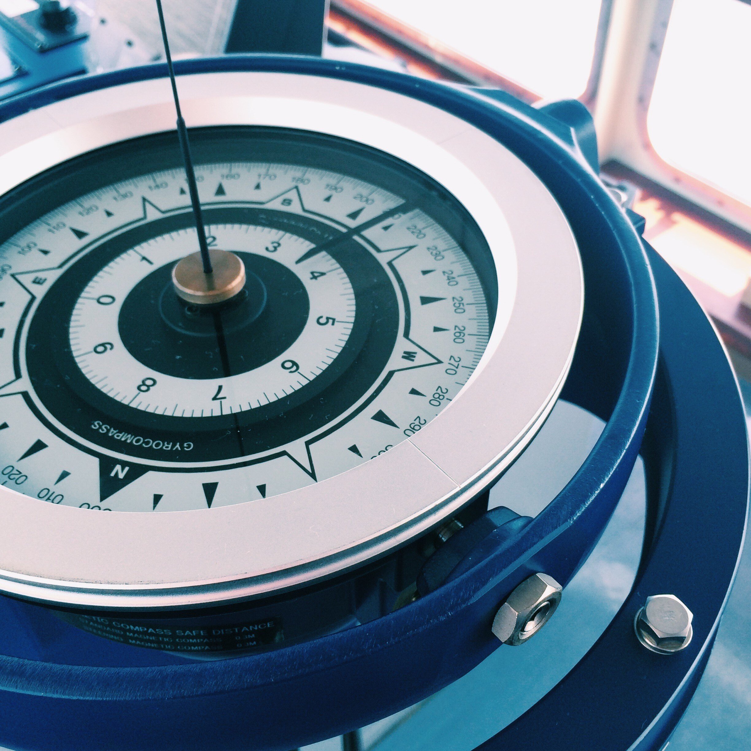 本船で使われた羅針盤 本船で使われた羅針盤