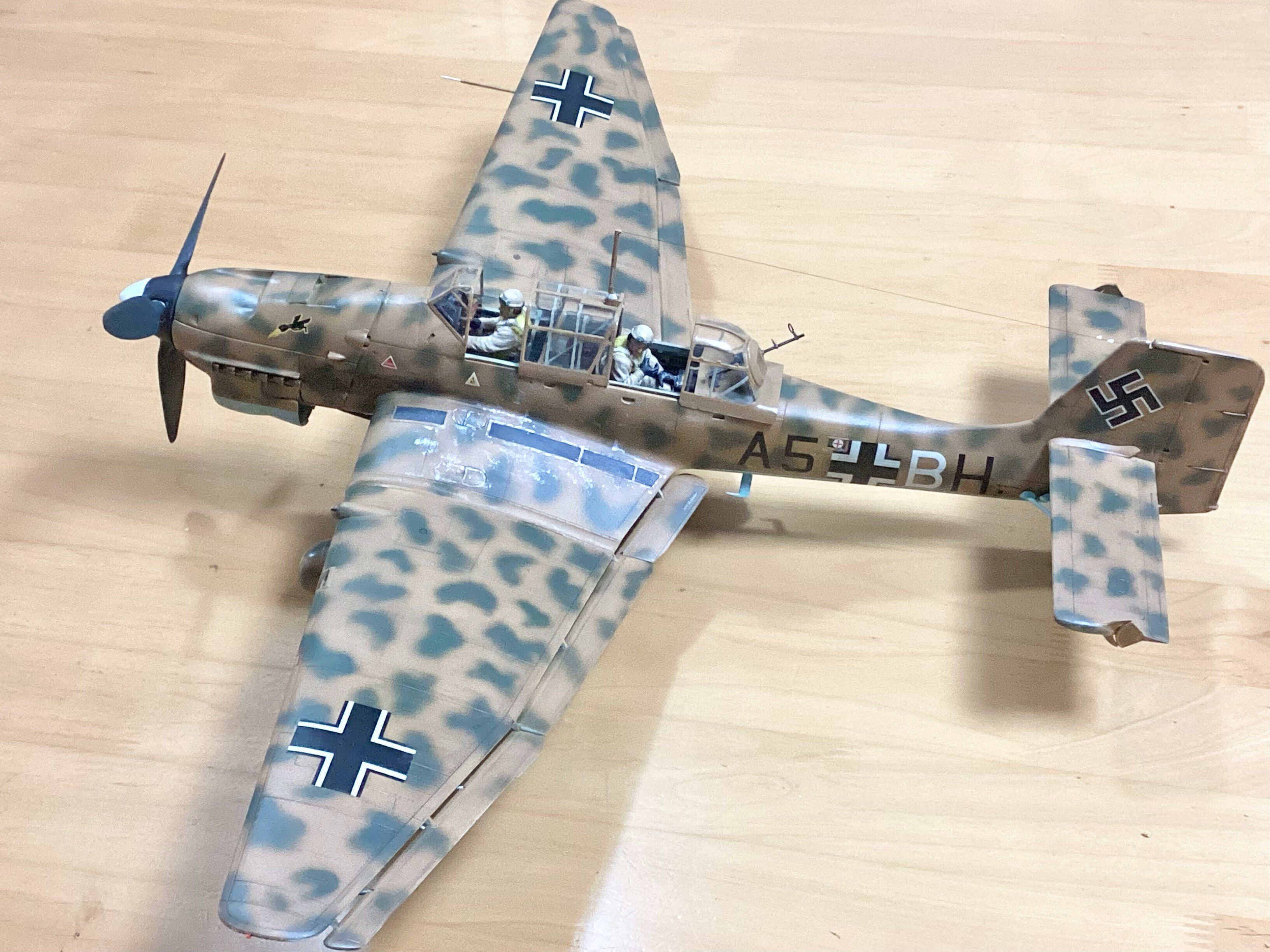 1/24 Ｊｕ87B-2 スツーカ エアフィックス Amazon | エアフィックス 1/24 ユンカース Ju87B スツーカ