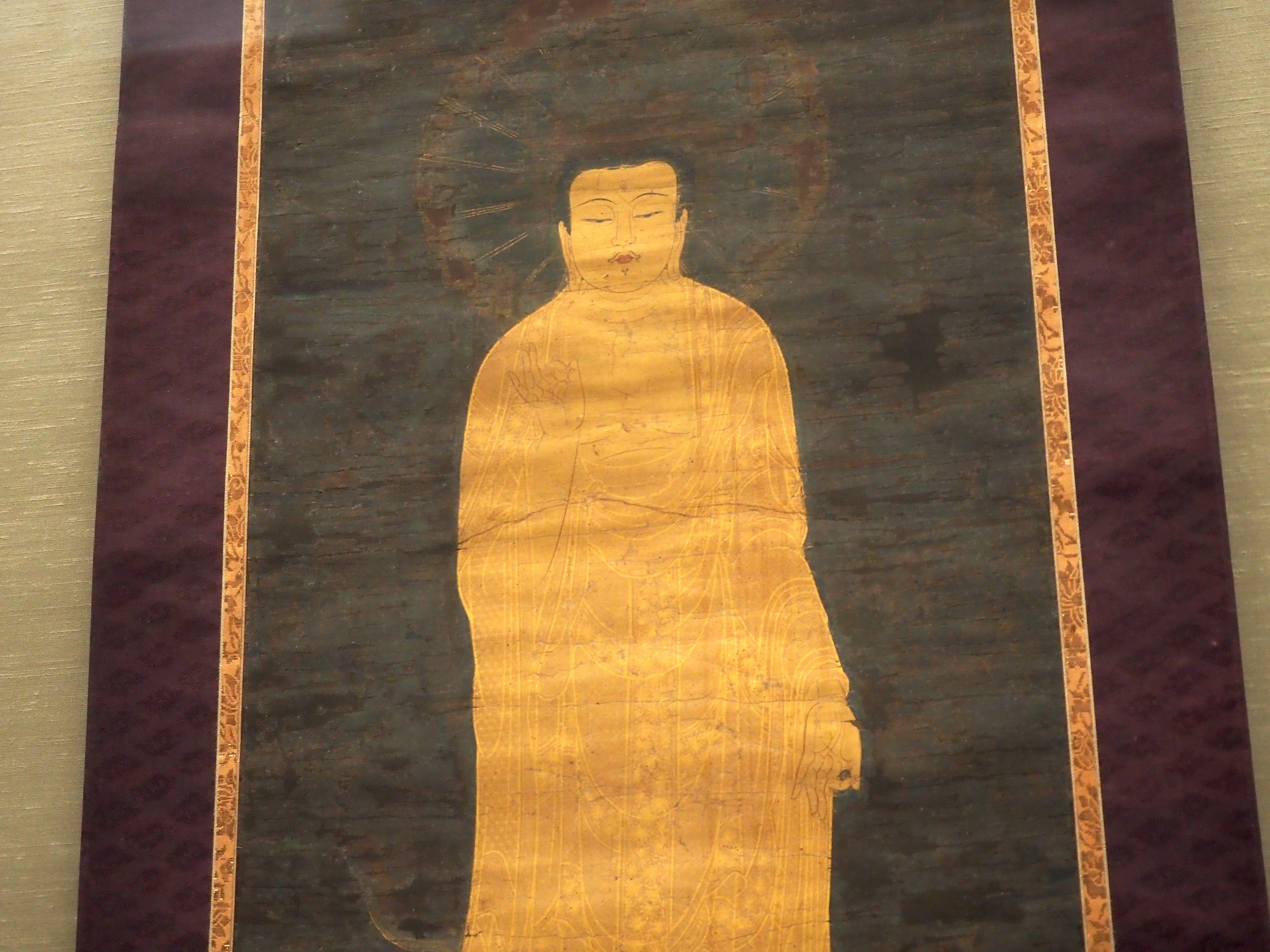 能阿弥さんが描いた《白衣観音図》ほか、仏画の世界へ潜入してみた