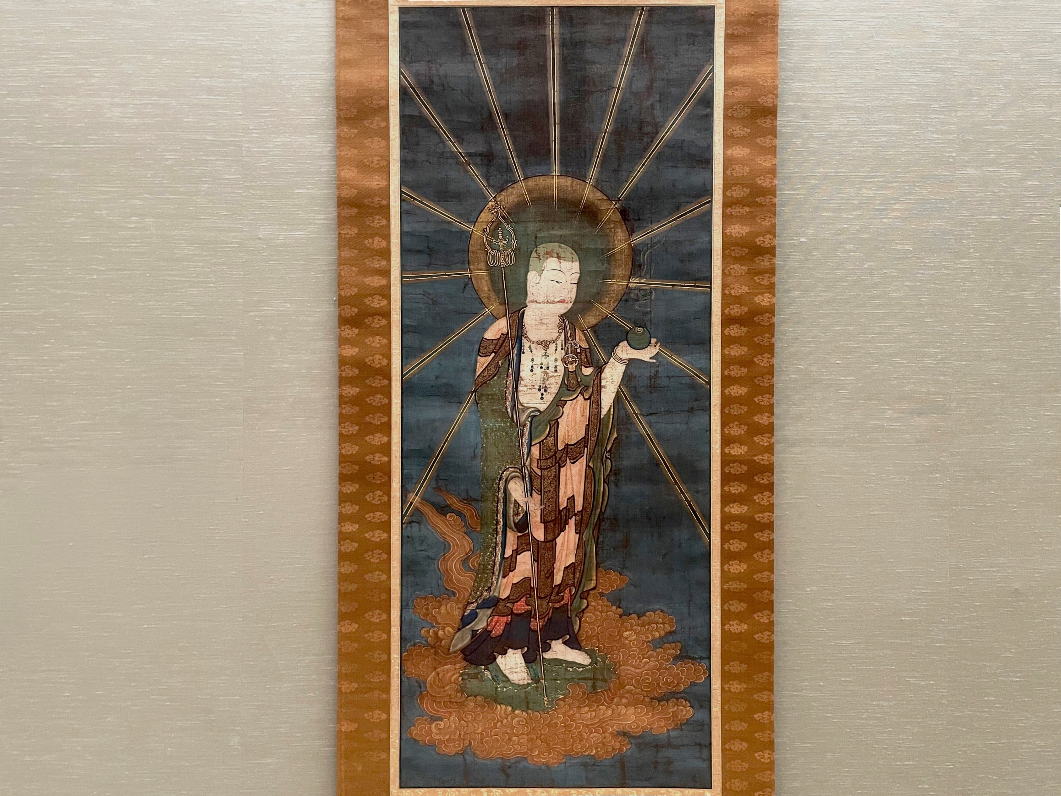 能阿弥さんが描いた《白衣観音図》ほか、仏画の世界へ潜入して 能阿弥さんが描いた《白衣観音図》ほか、仏画の世界へ潜入して