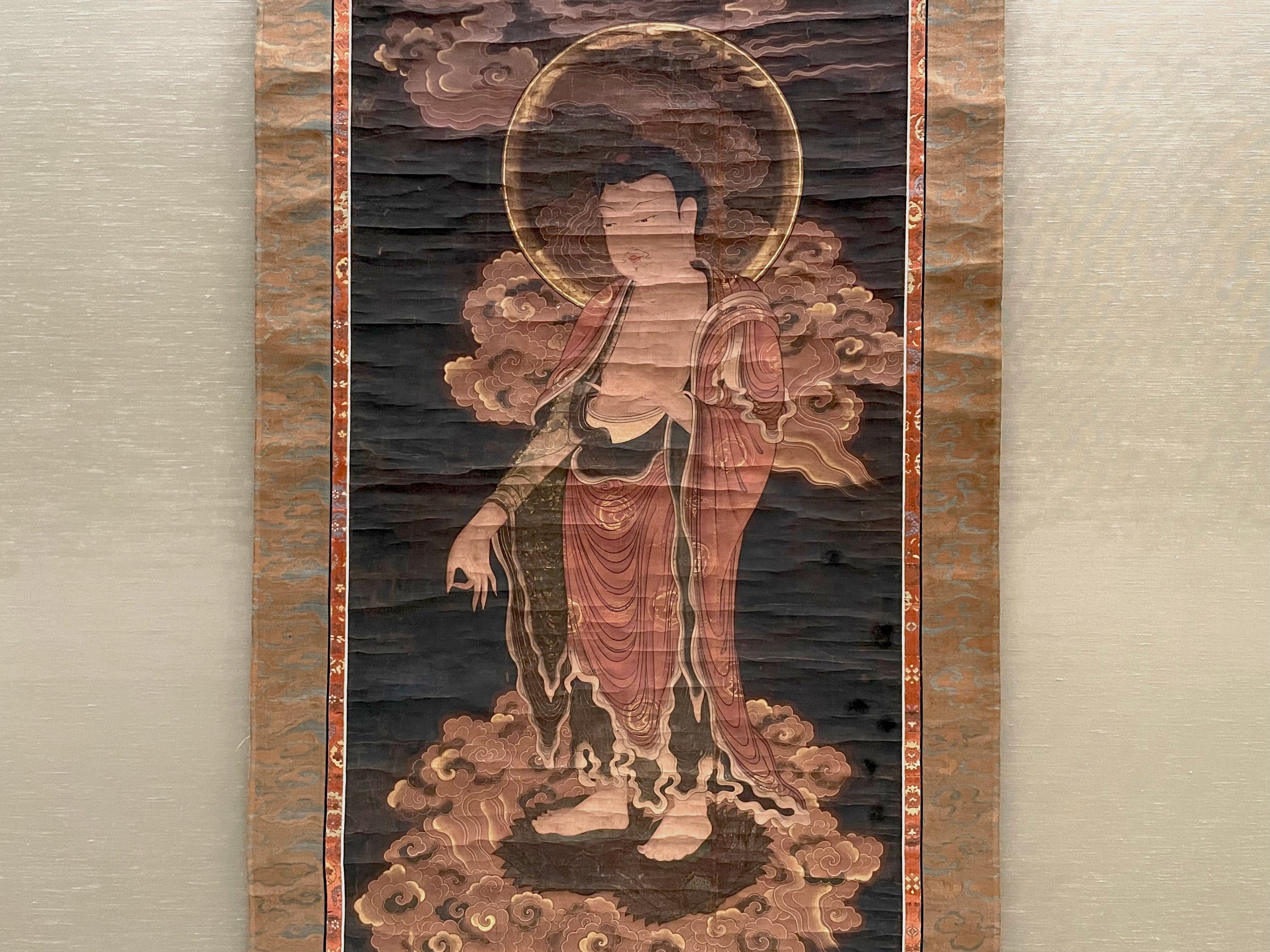 能阿弥さんが描いた《白衣観音図》ほか、仏画の世界へ潜入して
