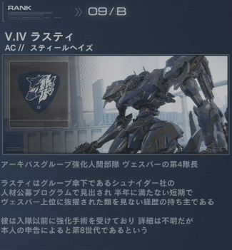 アーマードコア6 アートワークス　ラスティ　ペンダント付き ARMORED CORE VI FIRES OF RUBICON OFFICIAL ART WORKS』ebtenDX