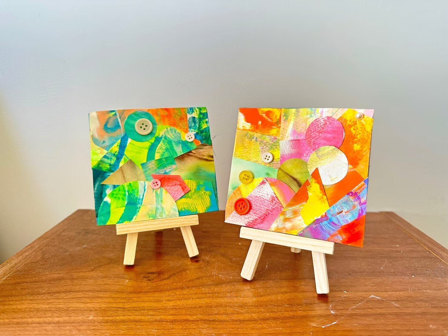 図工アイデア】アート初心者さんでも出来る！テクスチャーアートなど