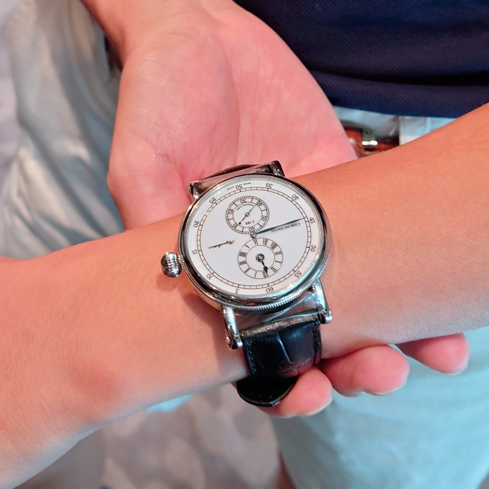 ギュスターヴ① レギュレーター マニュファクチュール日本限定 CH-1243.1-WH