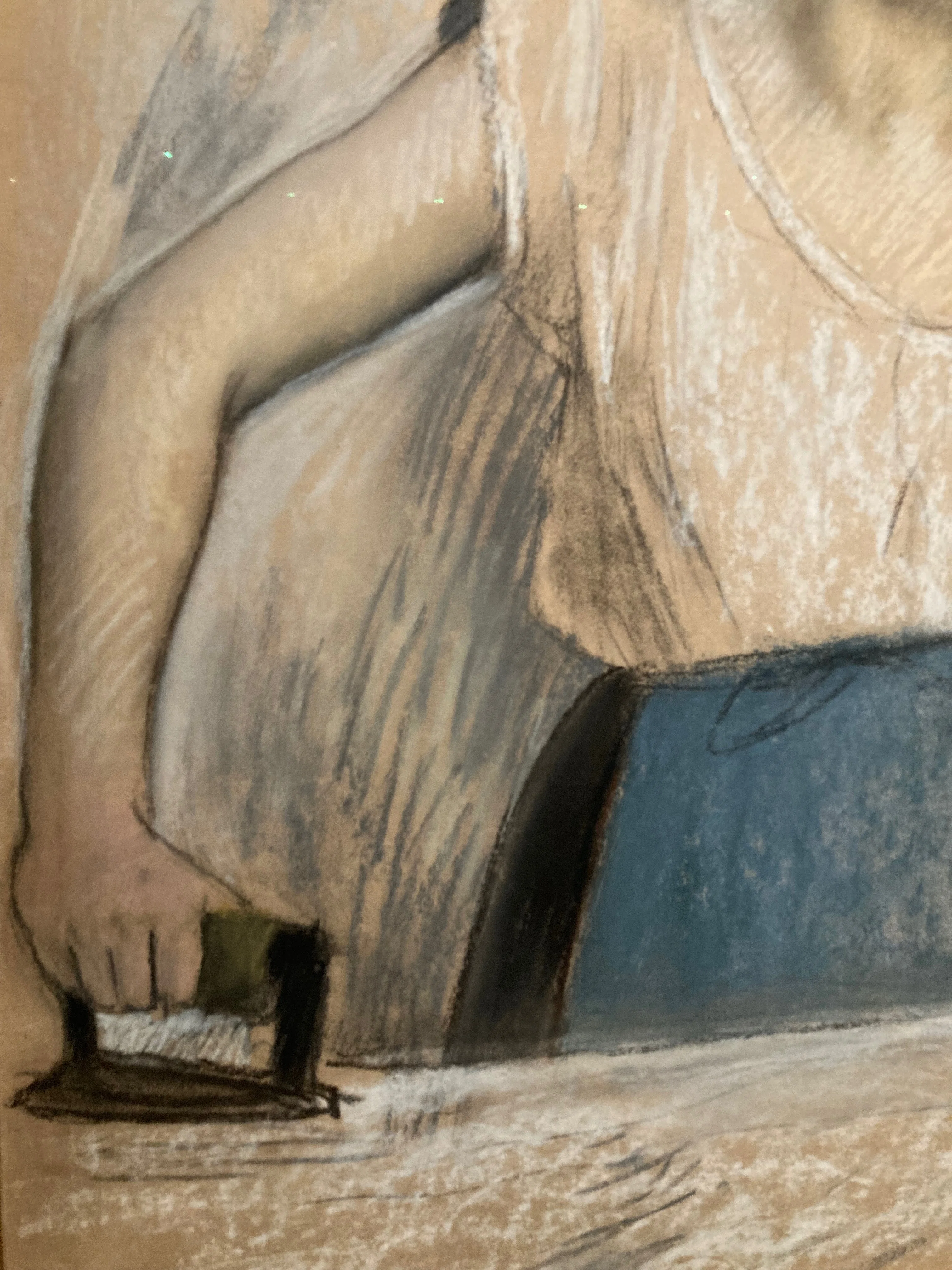 子供のためのオルセー美術館(52)ドガ・あくびの顔もかくよ/パリで働く
