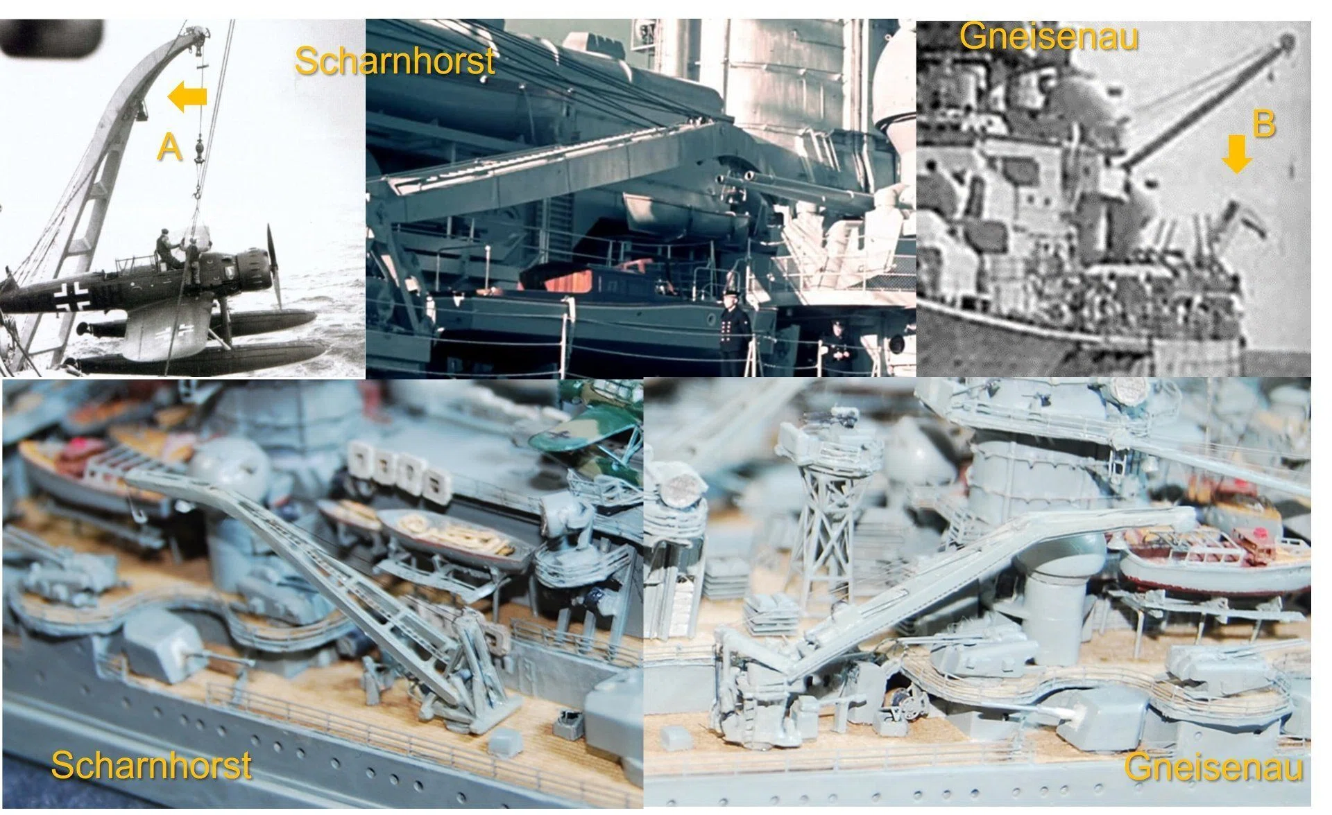 DKM Scharnhorst Class 1941 シャルンホルスト級制作記 #3 (Tamiya 1