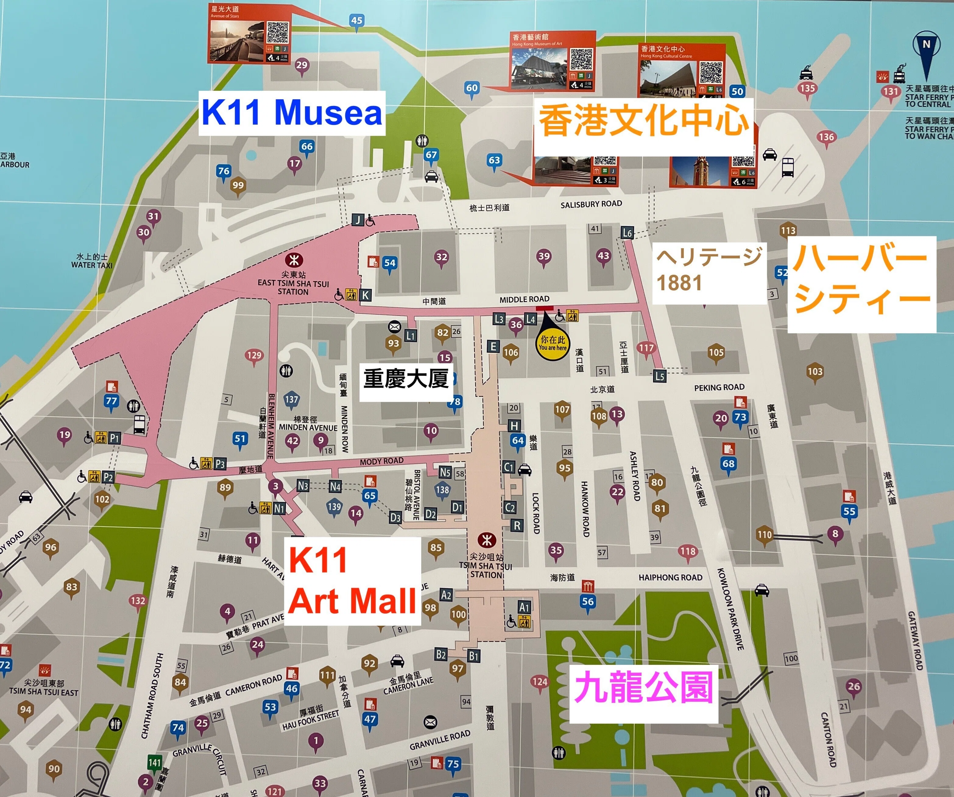 香港99日間 #23】尖沙咀の地下道をつかってショートカットしよう