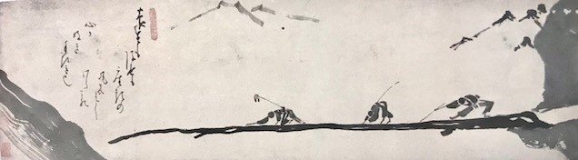 白隠禅師の渡橋図を読むが・・・心の目に映らない｜達磨の眼【本伝統