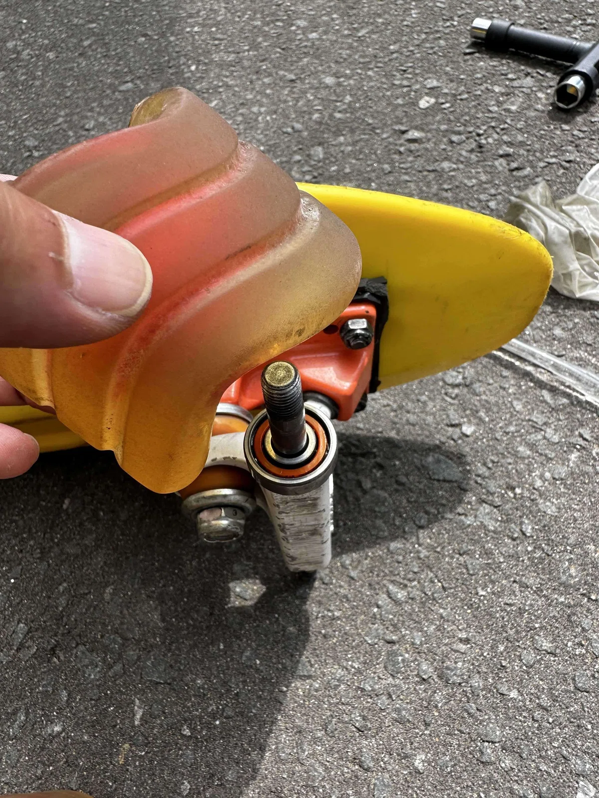 SHARK WHEEL シャークウィール 3年経過後