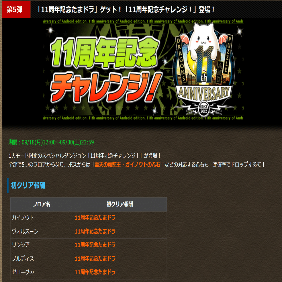 週刊パズドラノート - 第7回目】イベントのための準備期間｜のあ