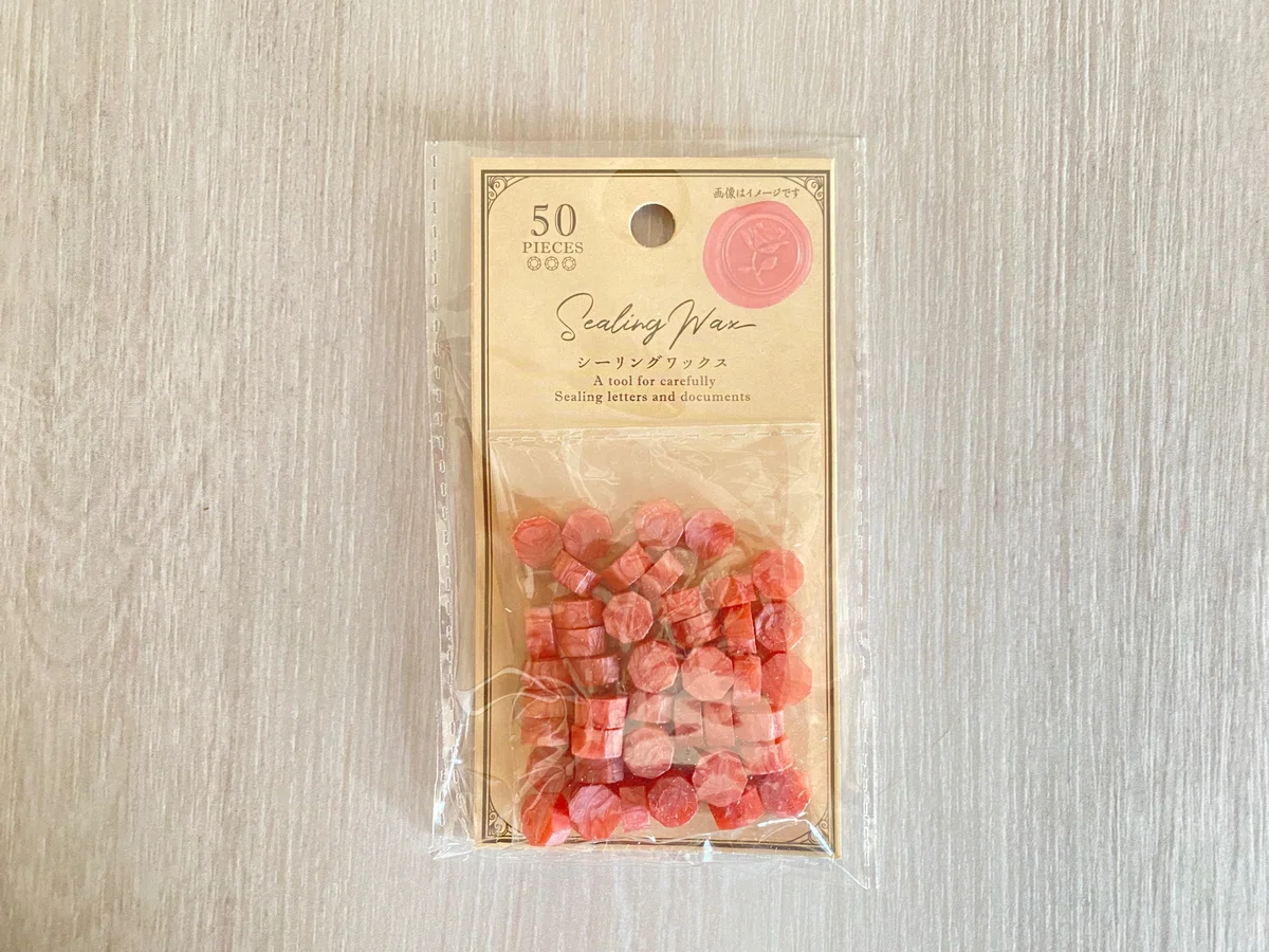 シーリングワックス　くすみピンク50P