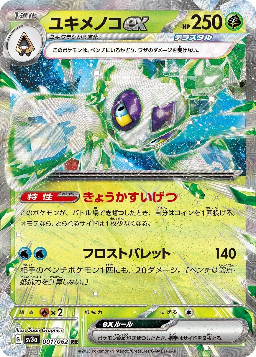 シロナのガブリアスex マシマシラ ユキメノコ 環境構築済み