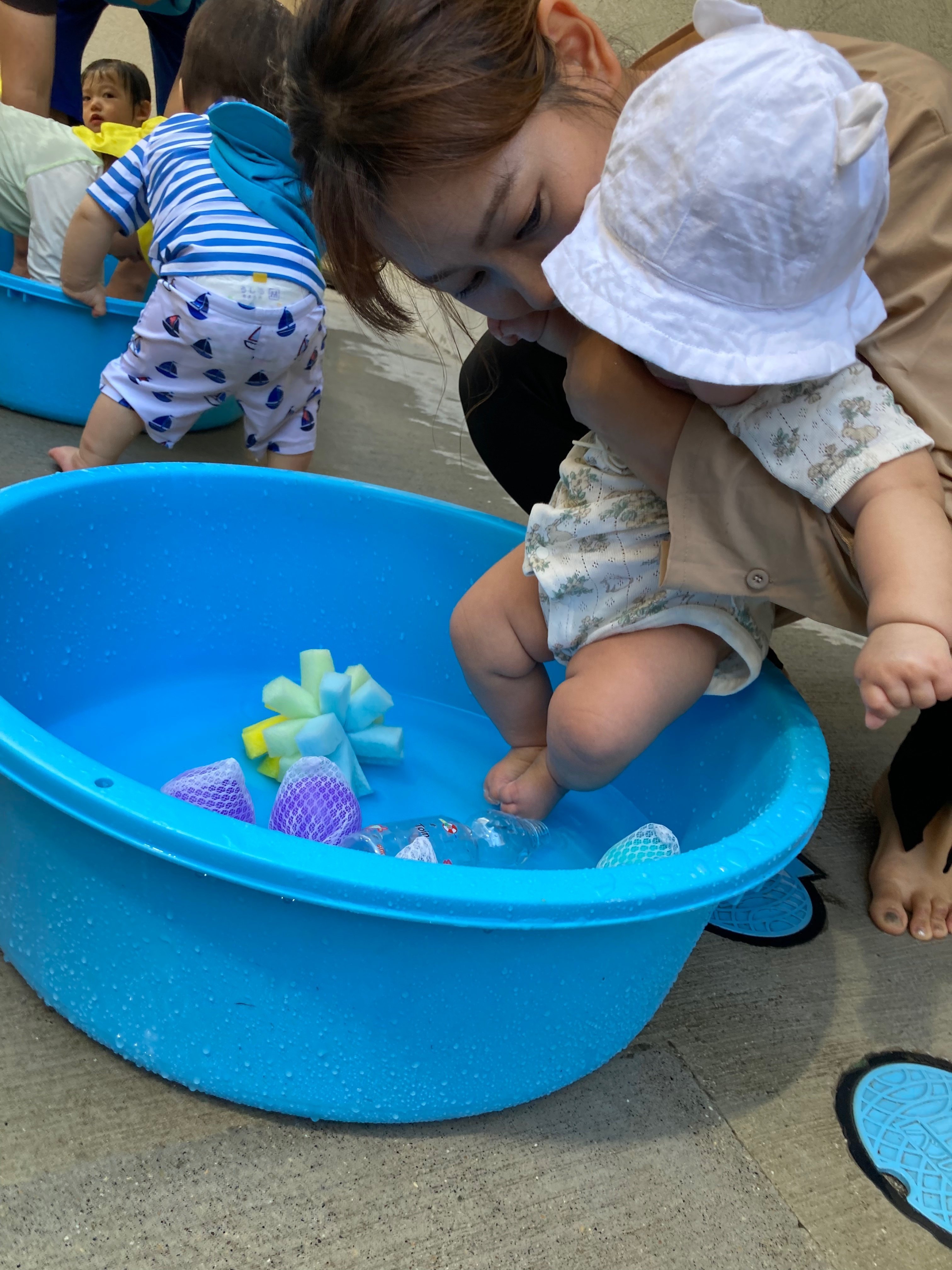水遊び｜かがやきの森保育園うえだ