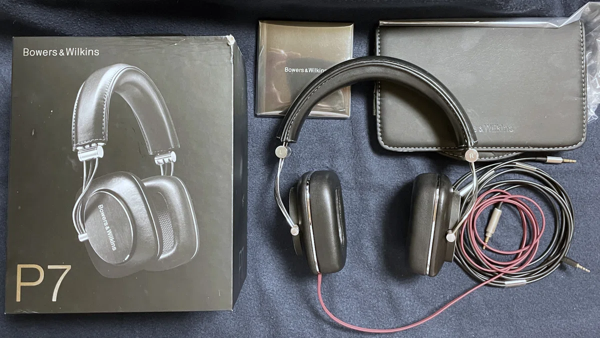 Bowers & Wilkins P7 高級ヘッドホン 外箱付き（連れ出すと思わず 