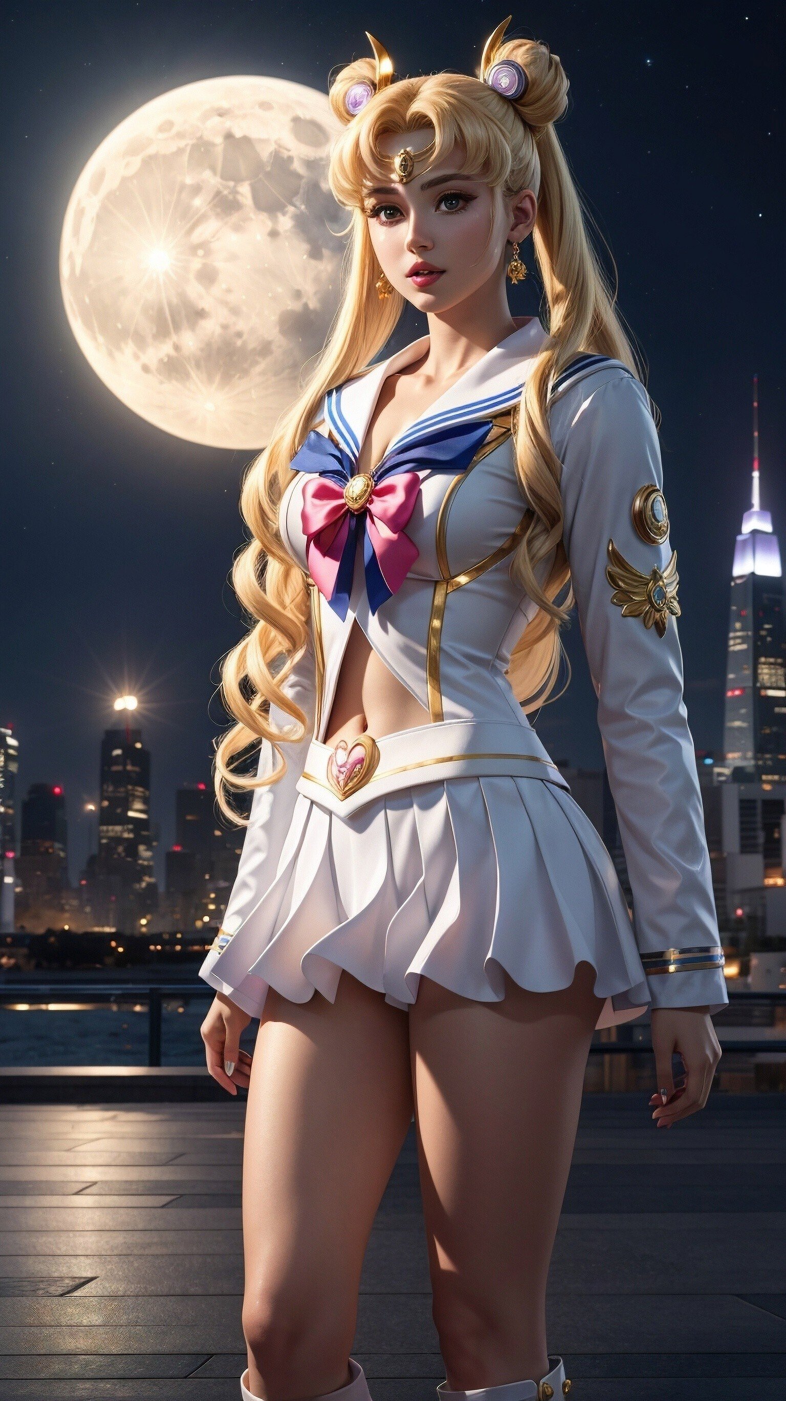 お題以外はAIが生成した：アニメ「美少女戦士セーラームーン
