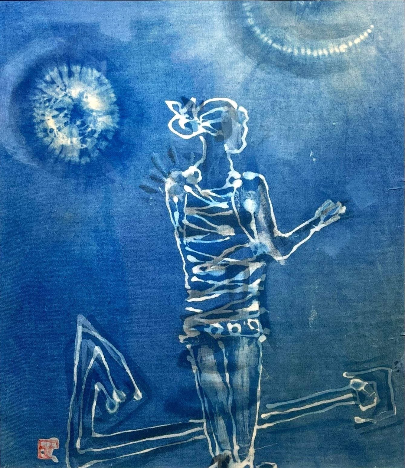 絵画 題名 染められて 翻訳絵本『藍染めのアポレンカ』special edition（求龍堂） | Violka