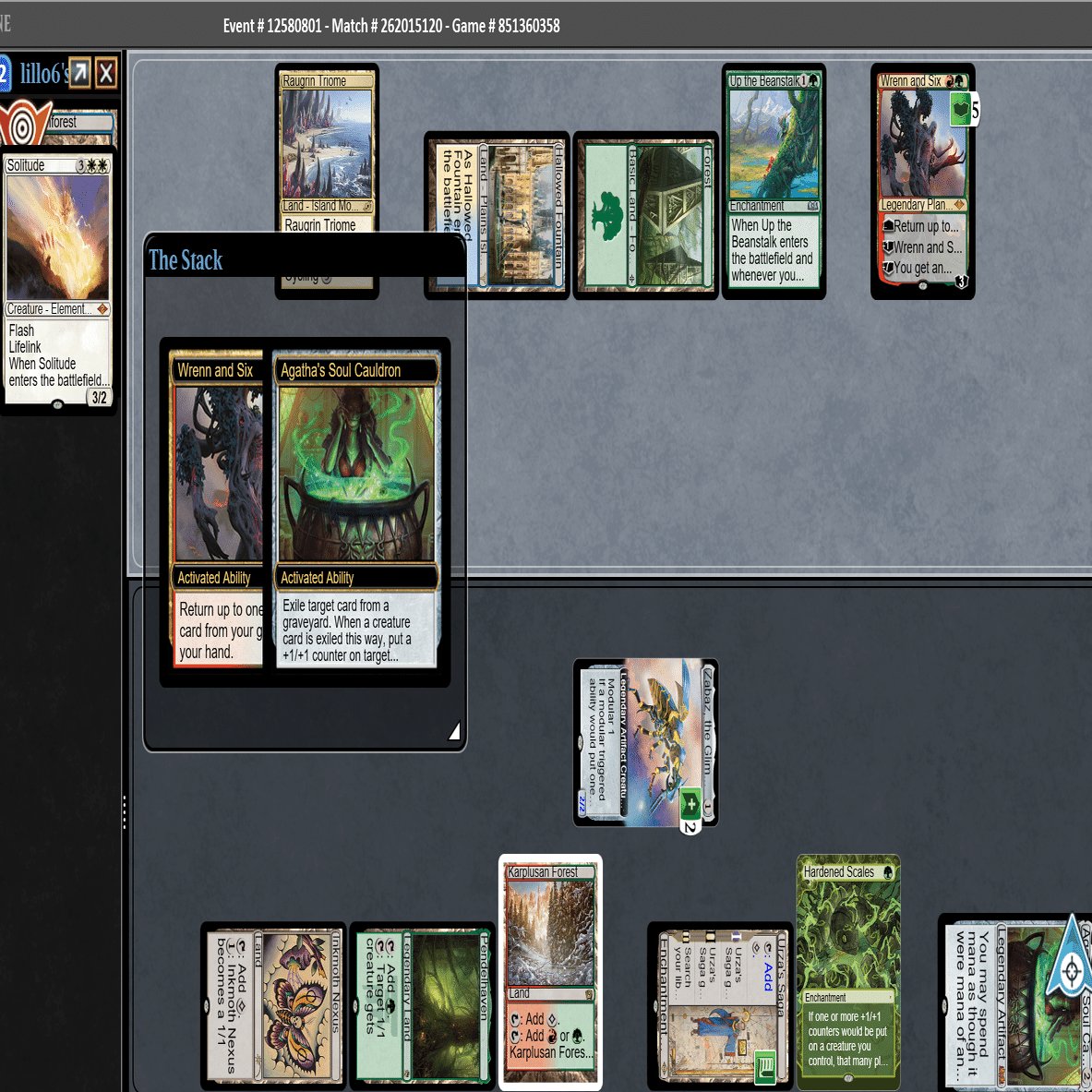 MTGモダン】エルドレインの森後の鱗親和とアガサの魂の大釜の説明書