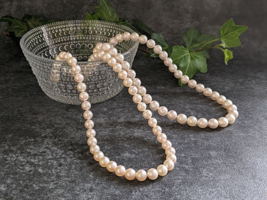 真珠のネックレスの糸替え・１｜ジュエリーTori
