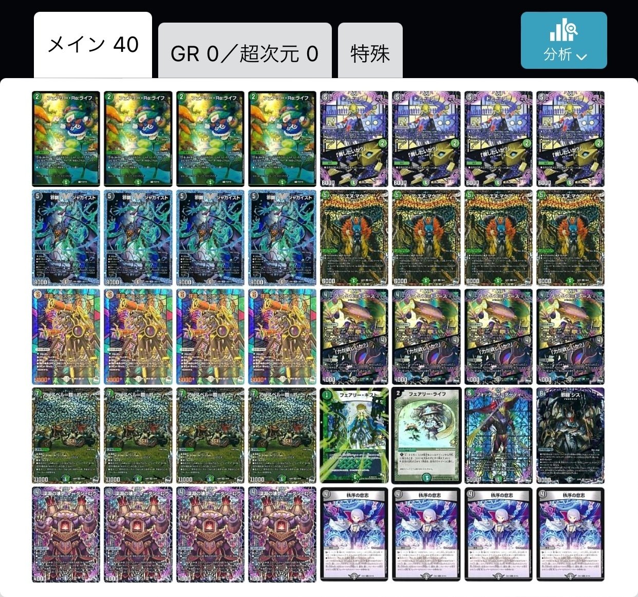 高レート‼︎黒緑アビス‼︎調整パーツ多数‼︎ギンセツ3重スリーブ‼︎ 黒緑アビスについて｜マッピィー