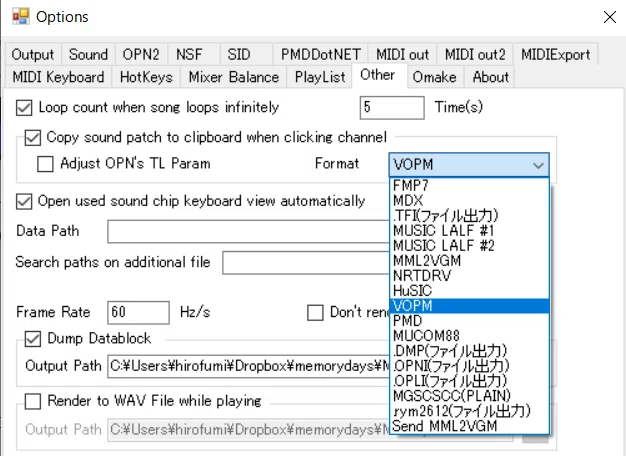 vgmファイルからFurnace用のOPM音色を作る｜scythe
