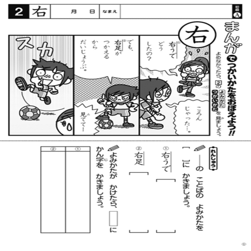支援ツール紹介35「特別支援の漢字教材 唱えて覚える 漢字九九シート