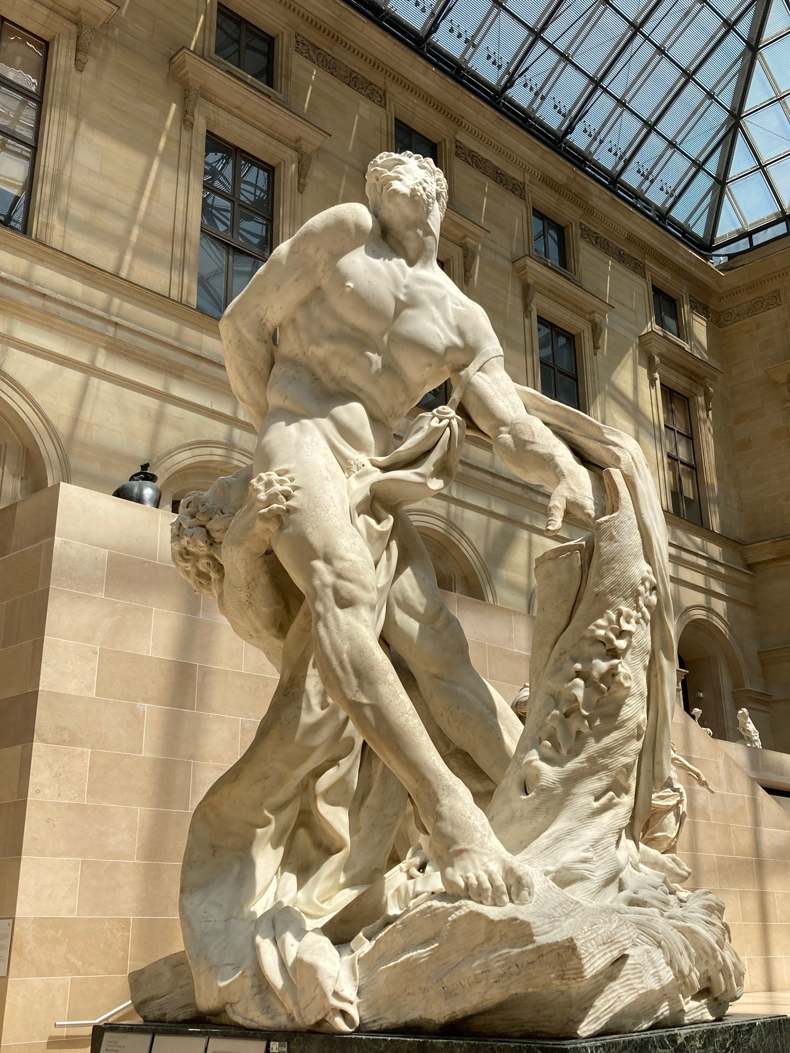 子供のためのルーブル美術館(54)ああっ、ミロンの手が抜けない！／ルイ