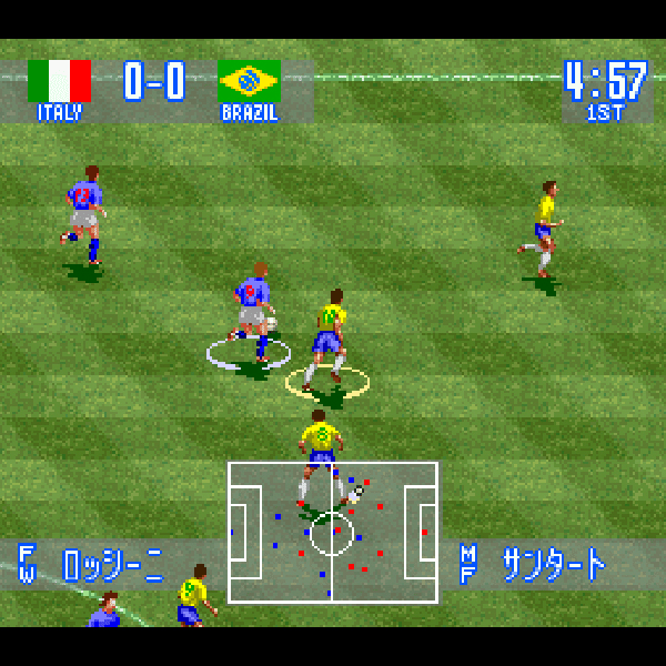 SFC 実況ワールドサッカー ・ハットトリックヒーロー・スーパー