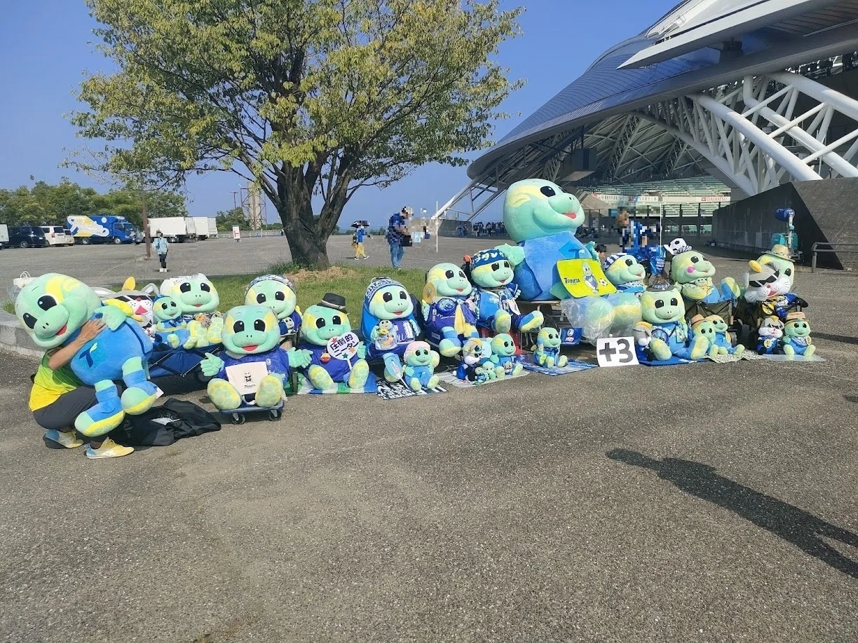 圧倒的ニータンを里帰りさせる｜Jリーグマスコットのことばかり考える