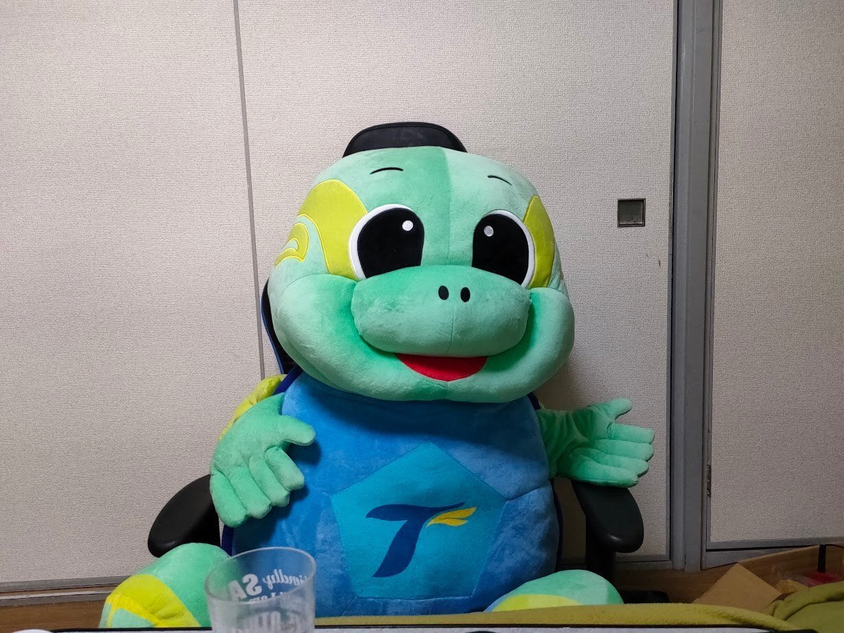 圧倒的ニータンを里帰りさせる｜Jリーグマスコットのことばかり考える