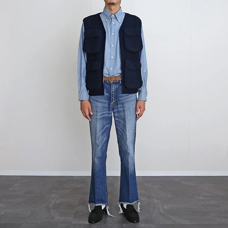 いつものコーデの調味料に【INSCRIRE】よりWOOL JERSEY FIELD VESTが